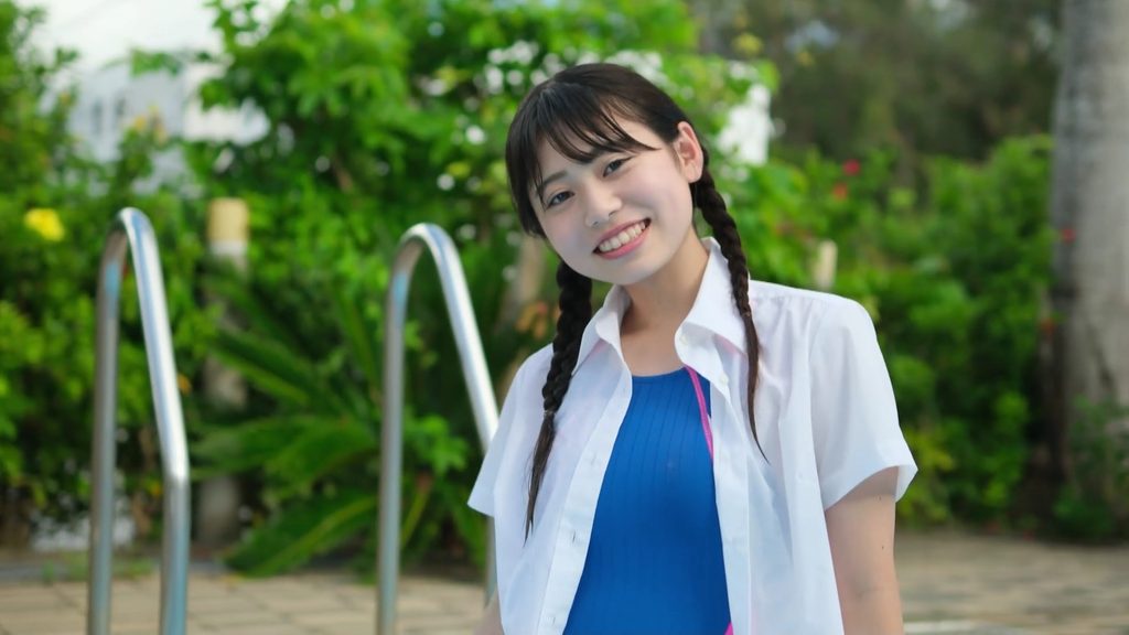 【フェチ画像】はじめてのイメージビデオで競泳水着を披露する青春グラビア😍尻フェチ&times;現役JK【加藤舞】 &ndash; 頑張ってるカット